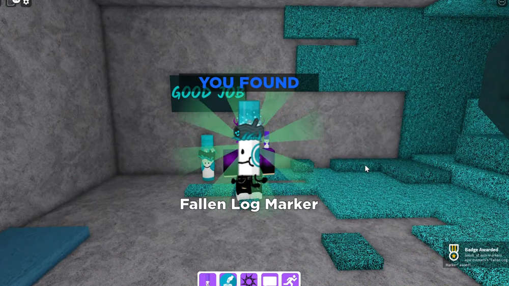 How to get the Fallen Log Marker in Find the Markers