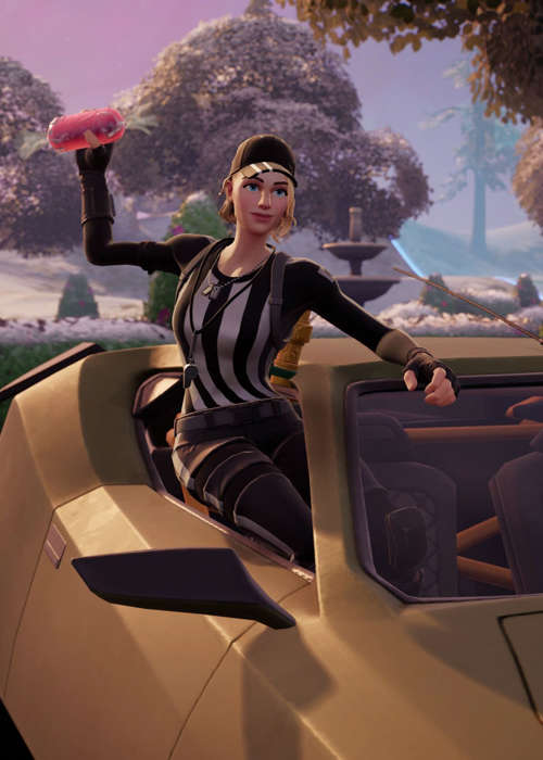 How to throw something in Fortnite