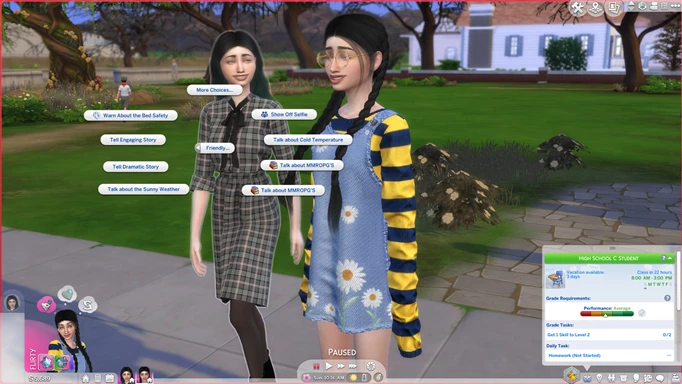 Teen Lifestyle Mod in The Sims 4