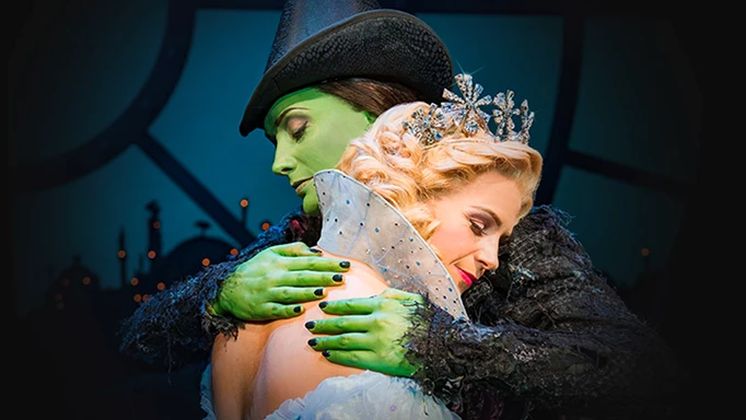 Wicked the Musical Elphaba and Glinda