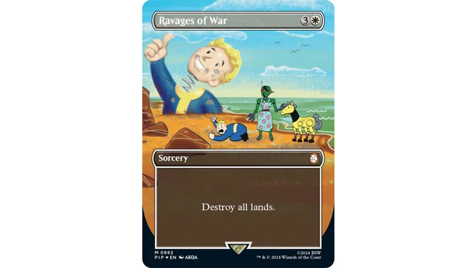 MTG Fallout 0023 Ravages Of War