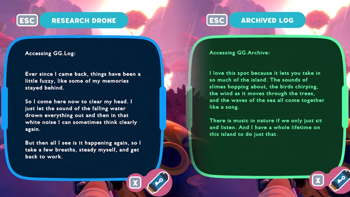 Slime Rancher 2: Drone Archive Info