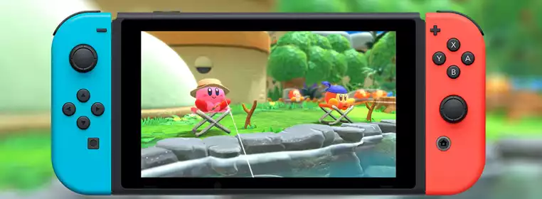 Nintendo Fans Are Losing It Over Fishing Kirby