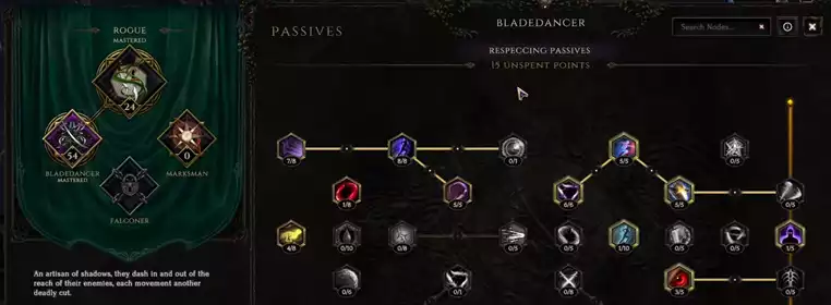 How to respec Passives in Last Epoch