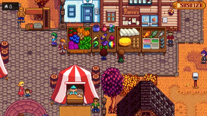 The grange display at the Stardew Valley Fair
