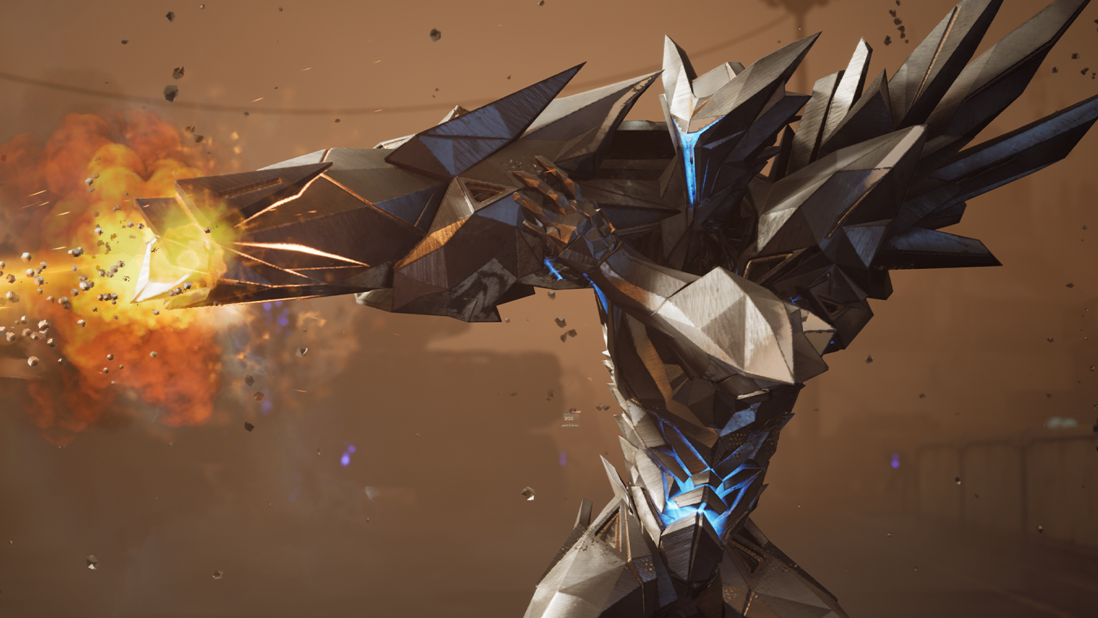 The Suppressor Prime Nano engaged in combat in Synced