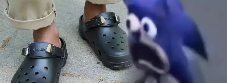 We don't know what to think of Sonic the Hedgehog Crocs