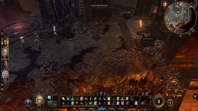 an image of the Scale Mail Mould location in the Baldur's Gate 3 Adamantine Forge