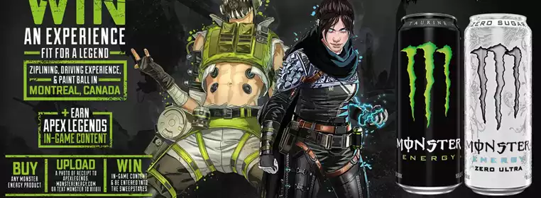 How To Unlock The Apex Legends X Monster Energy Rewards