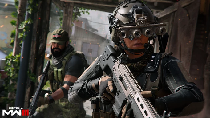 A cinematic screenshot of Modern Warfare 3