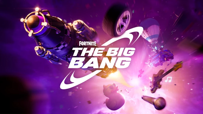 The Big Bang live event poster in Fortnite