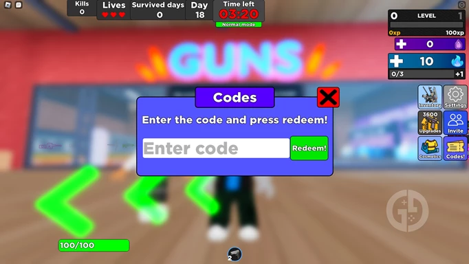 an image showing how to redeem All of Us Are Dead codes