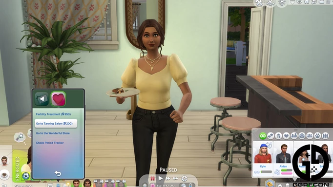 Screenshot of the Wonderful Whims mod, one of the best Sims 4 gameplay mods in 2023