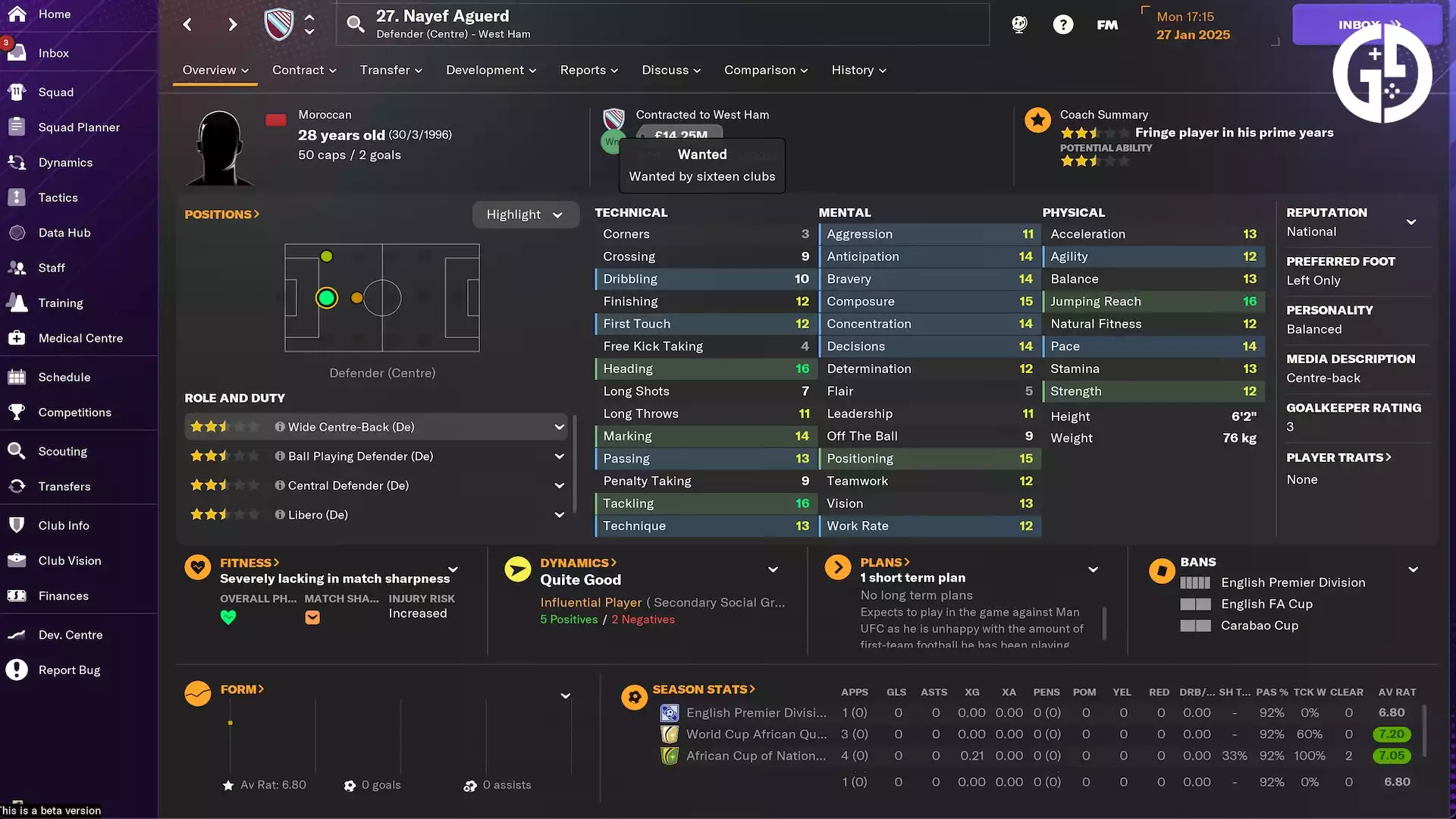 How to sell players in Football Manager 2024