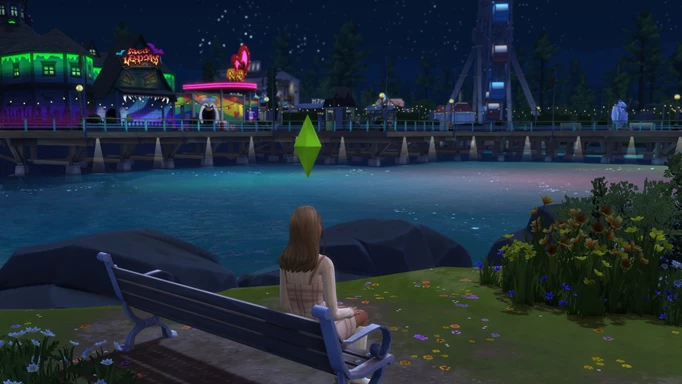 Sims 4: High School Years pier