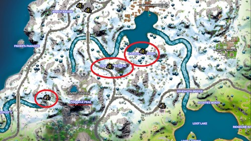 Fortnite quadcrasher location pinnacle peak