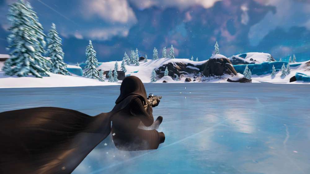 How to travel on frozen surfaces in Fortnite