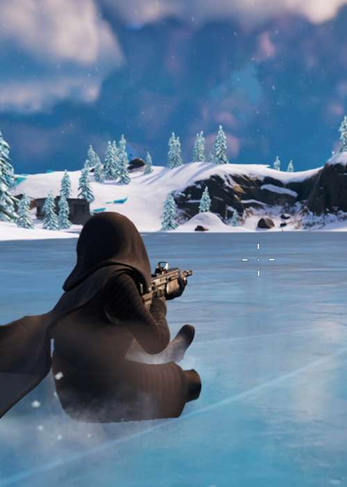 How to travel on frozen surfaces in Fortnite