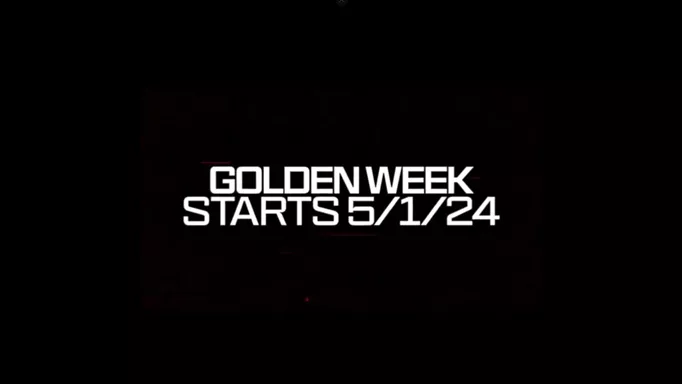 A screenshot from the announcement trailer for Golden Week
