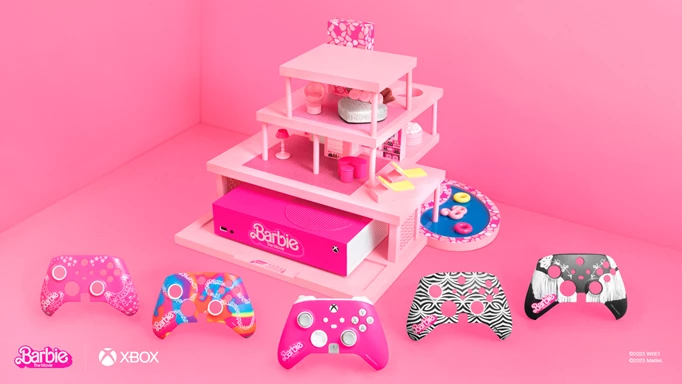 Barbie Xbox from Microsoft