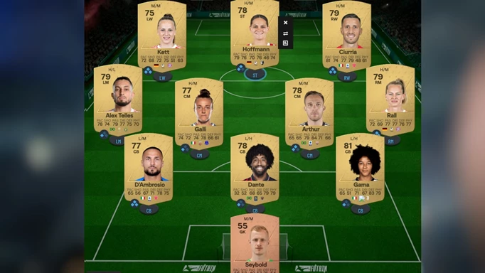 Image of the Seven League Boots cheapest Hybrid Leagues SBC solution in EA FC 24