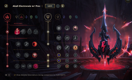 Akali Domination (Electrocute) with Precision