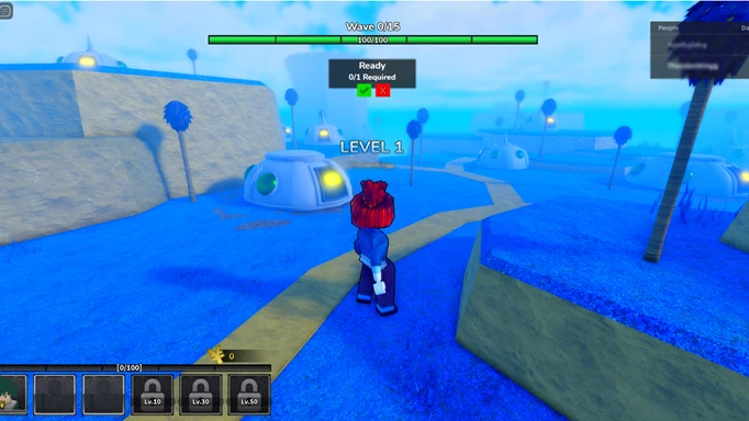 Screenshot of Multiverse Defenders gameplay