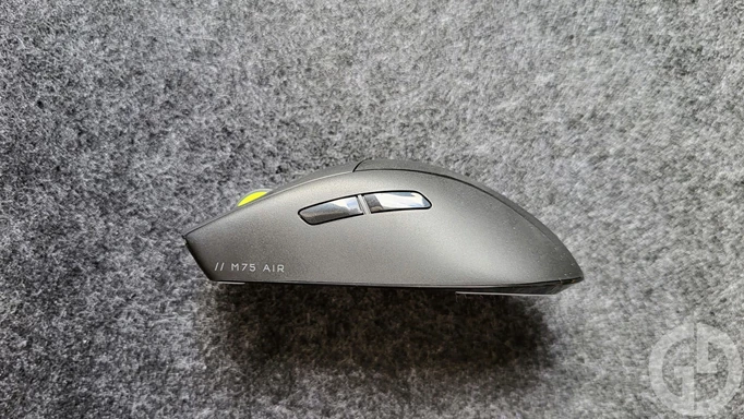 Image of the Corsair M75 Air from the side