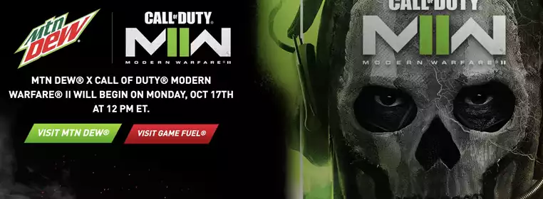Mountain Dew MW2 Rewards: How To Earn And Unlock