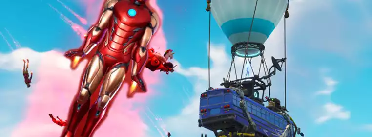 Fortnite Iron Man Exploit Is Launching Players Off The Map