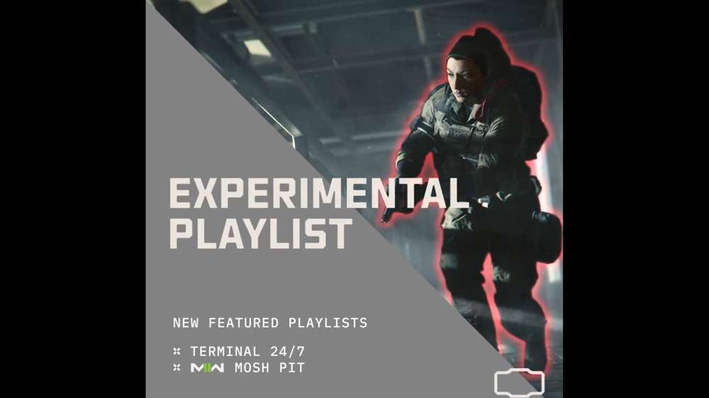 What is the Experimental Playlist in Modern Warfare 3?