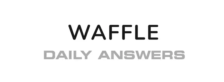 Waffle answers today: Wednesday 4 October 2023