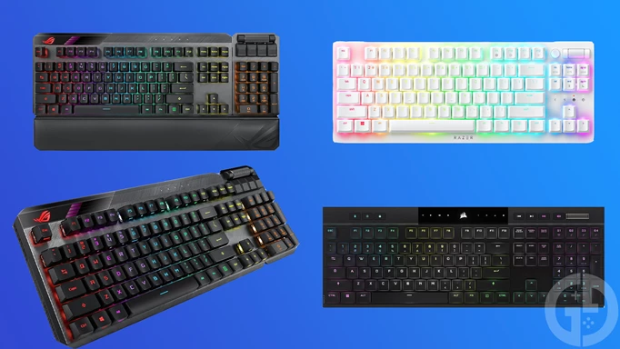 Image of some of the best wireless gaming keyboards