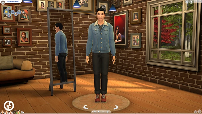 Image of TS2 Background CAS Replacement mod in The Sims 4