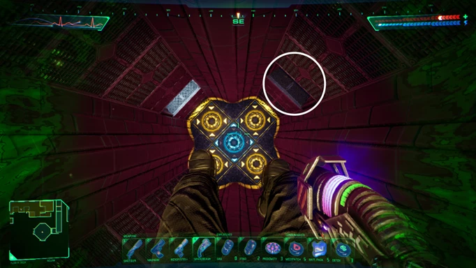 How to find Anna Parovski in System Shock: How to use lifts