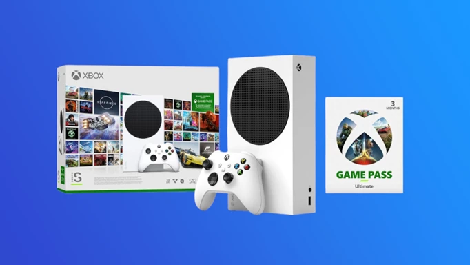 Image of an Xbox Series S console bundle
