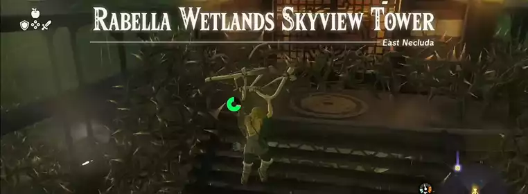 Zelda: Tears of the Kingdom Rabella Wetlands Skyview Tower - Where to find & how to activate