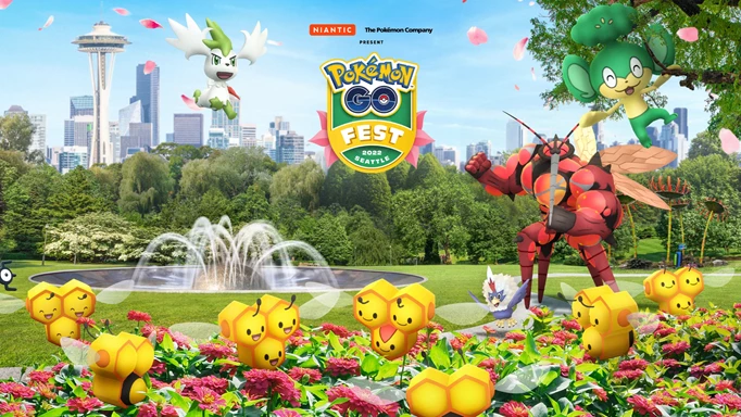 pokemon go fest seattle promotional image with buzzole