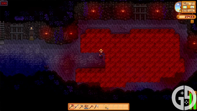 Image of Level 100 in the Mines in Stardew Valley