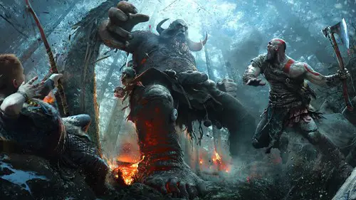 God of War 2018 gameplay