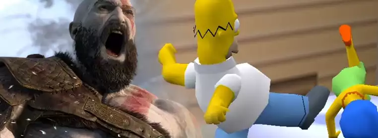 God Of War Simpsons Crossover Is A Norse Nightmare