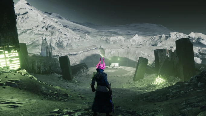 A Warlock at the start of the Crota's End raid in Destiny 2