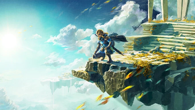 promotional image of Zelda: Tears of the Kingdom, one of the best Nintendo Switch games for adults