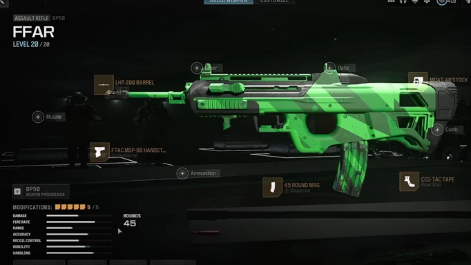 The best BP50 loadout for Warzone