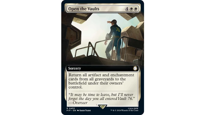 MTG Fallout 0030 Open The Vaults Borderless