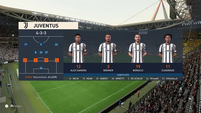 FIFA 23 Juventus Player Ratings