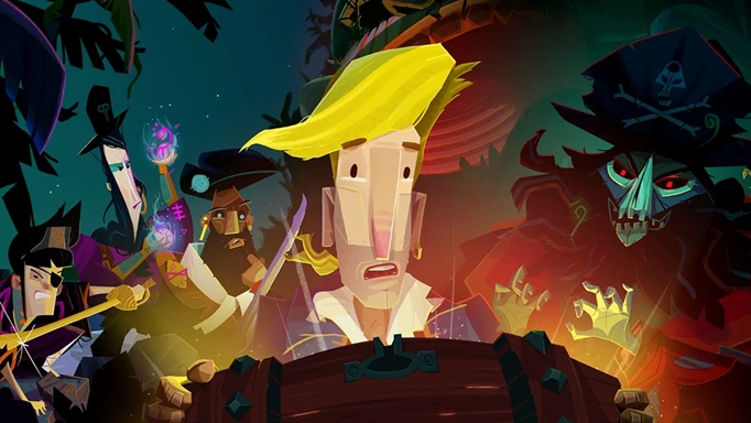 Characters from Return to Monkey Island.