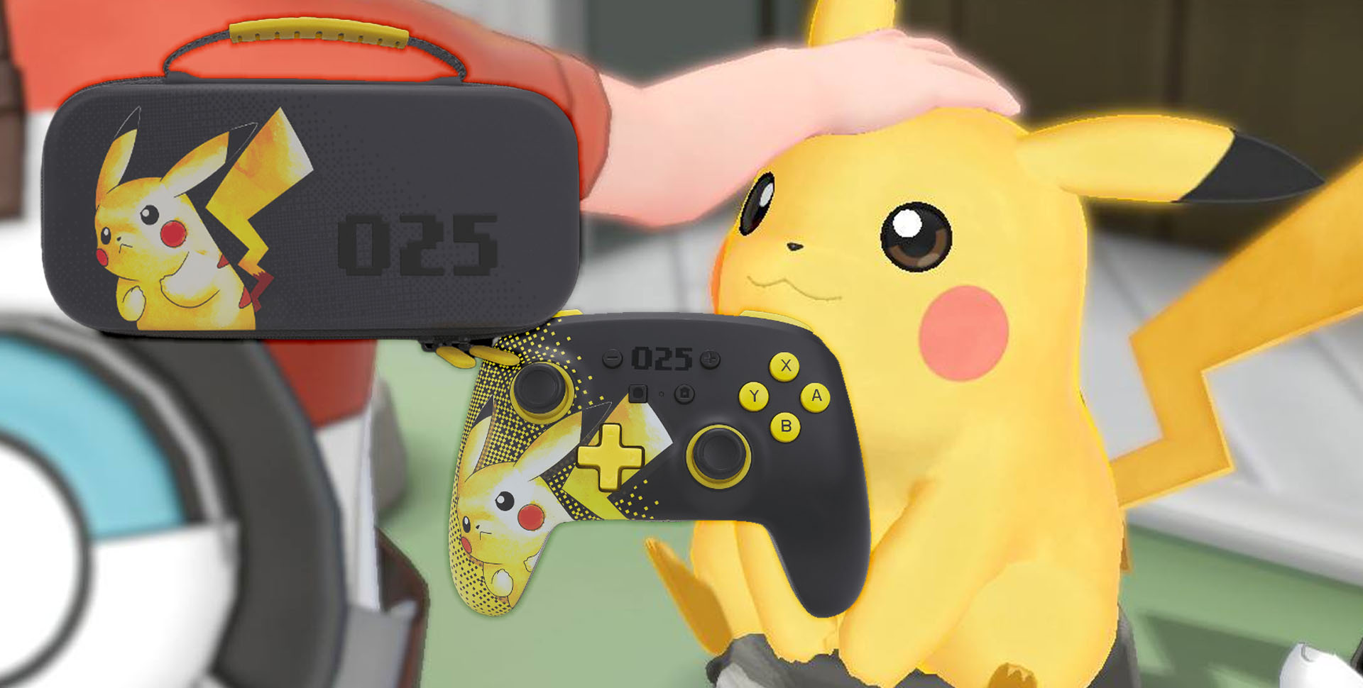 Pikachu switch wireless Controller 25th anniversary