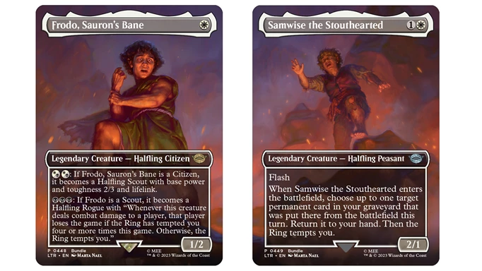 Magic The Gathering Lord of the Rings: Tales of Middle-Earth Frodo and Sam