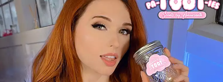 Amouranth Is Now Selling $1000 Fart Jars And Her Hot Tub Water